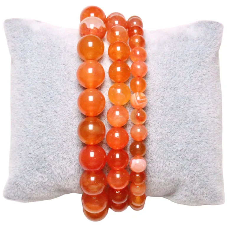 Bracelet Agate de Feu A+