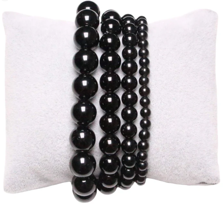 Bracelet Obsidienne Noire A