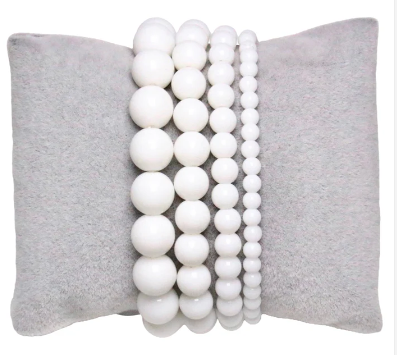 Bracelet Agate Blanche A