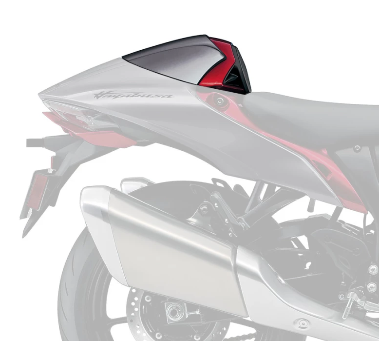 Capot de selle gris rouge (CJH)