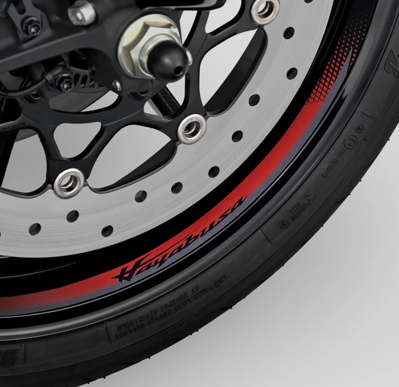 Sticker fond de jante rouge