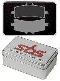 Plaquettes de frein SBS 841DS-1 (AV)