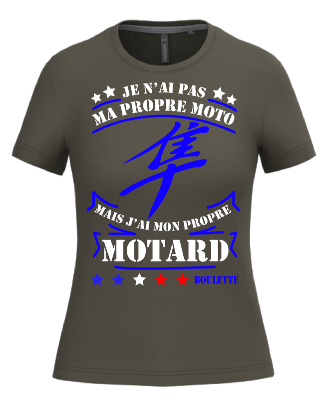 Tee shirt je n'ai pas ma propre moto Gen1