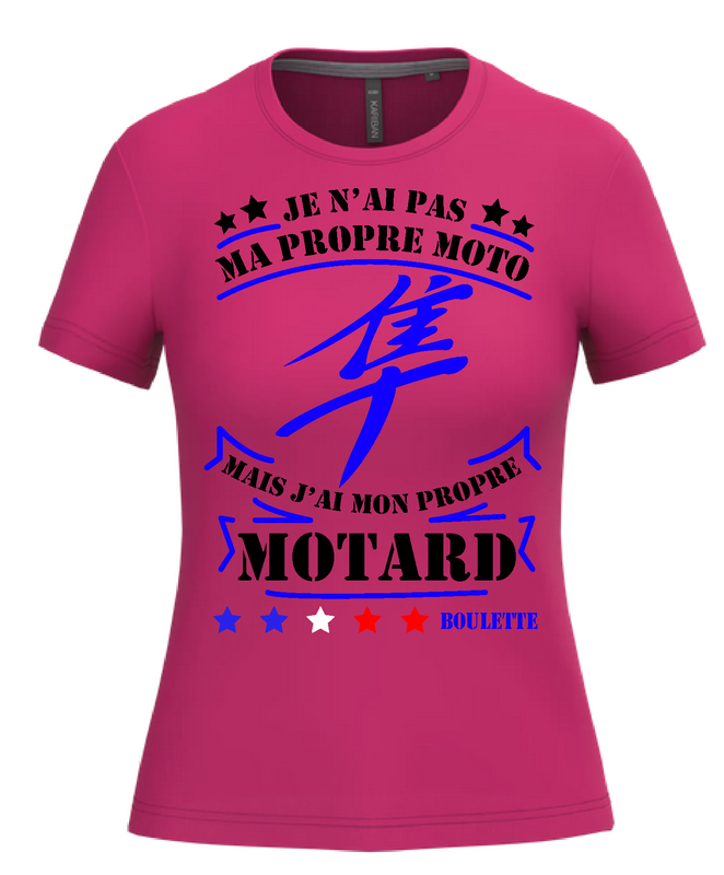 Tee shirt je n'ai pas ma propre moto Gen1