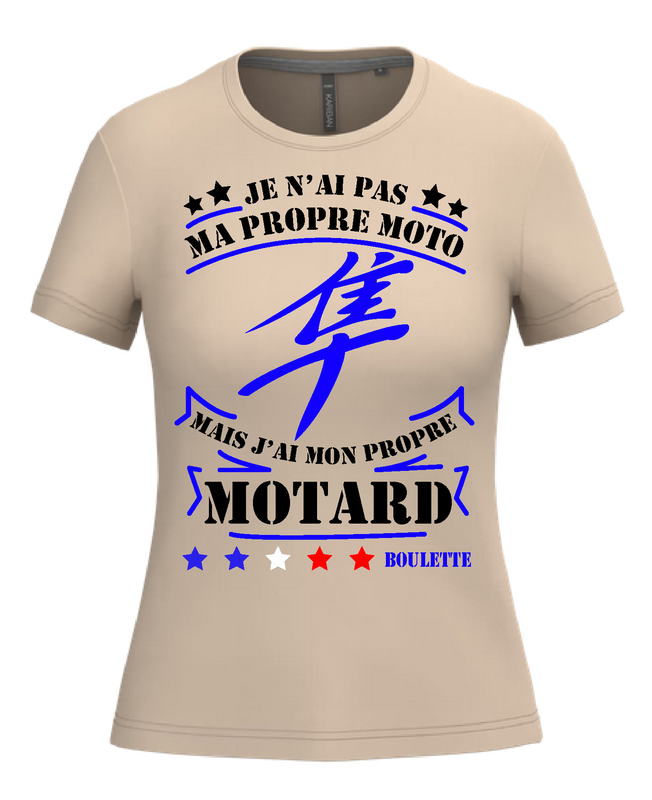 Tee shirt je n'ai pas ma propre moto Gen1