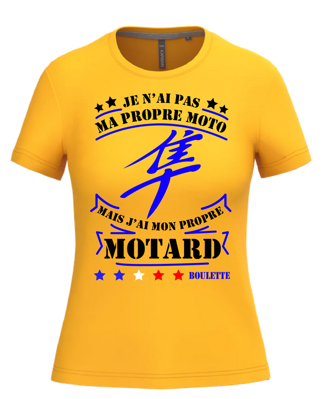Tee shirt je n'ai pas ma propre moto Gen1