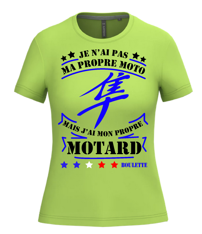 Tee shirt je n'ai pas ma propre moto Gen1
