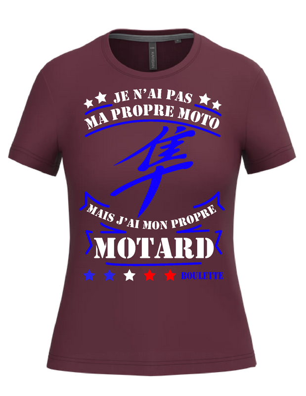 Tee shirt je n'ai pas ma propre moto Gen1