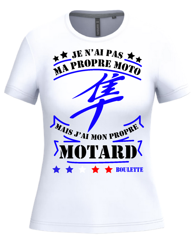 Tee shirt je n'ai pas ma propre moto Gen1