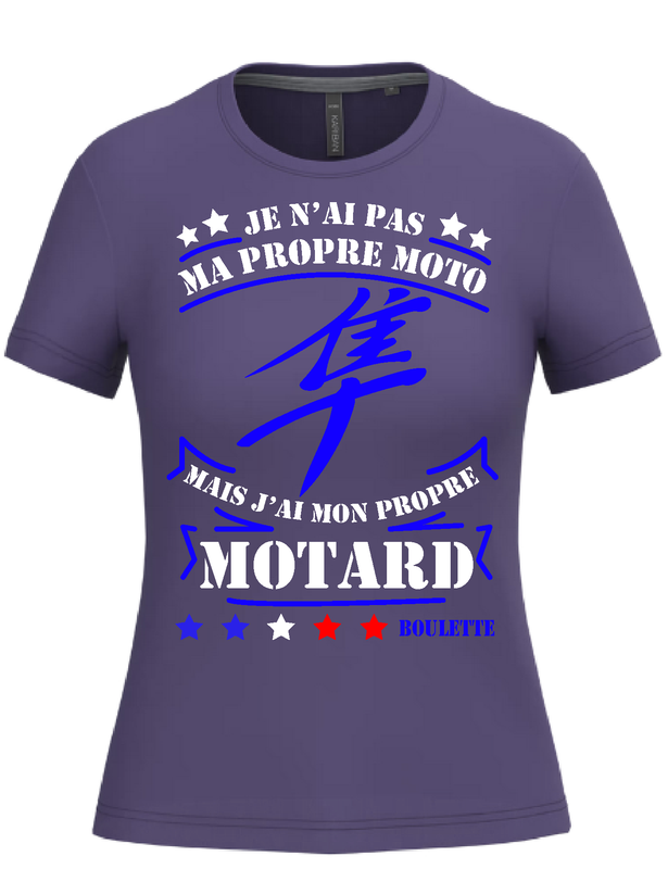 Tee shirt je n'ai pas ma propre moto Gen1