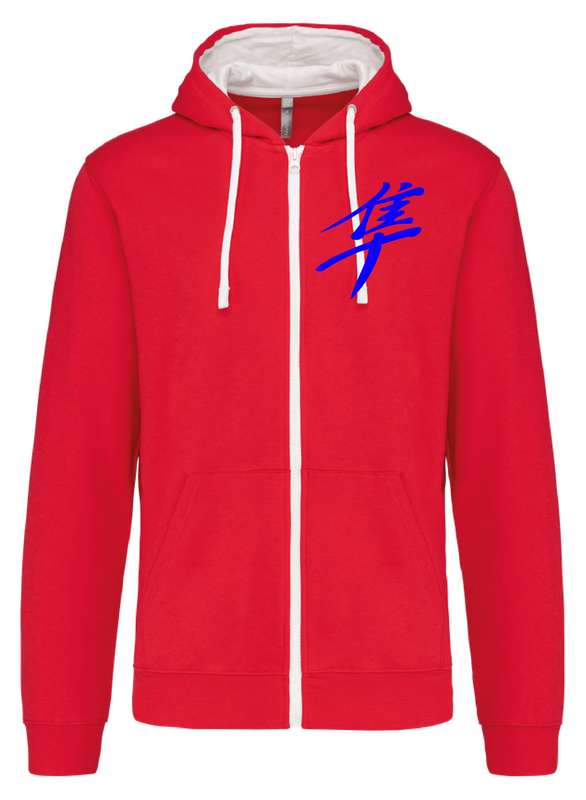 Sweat Shirt Capuche Zippé Kanji Gen3