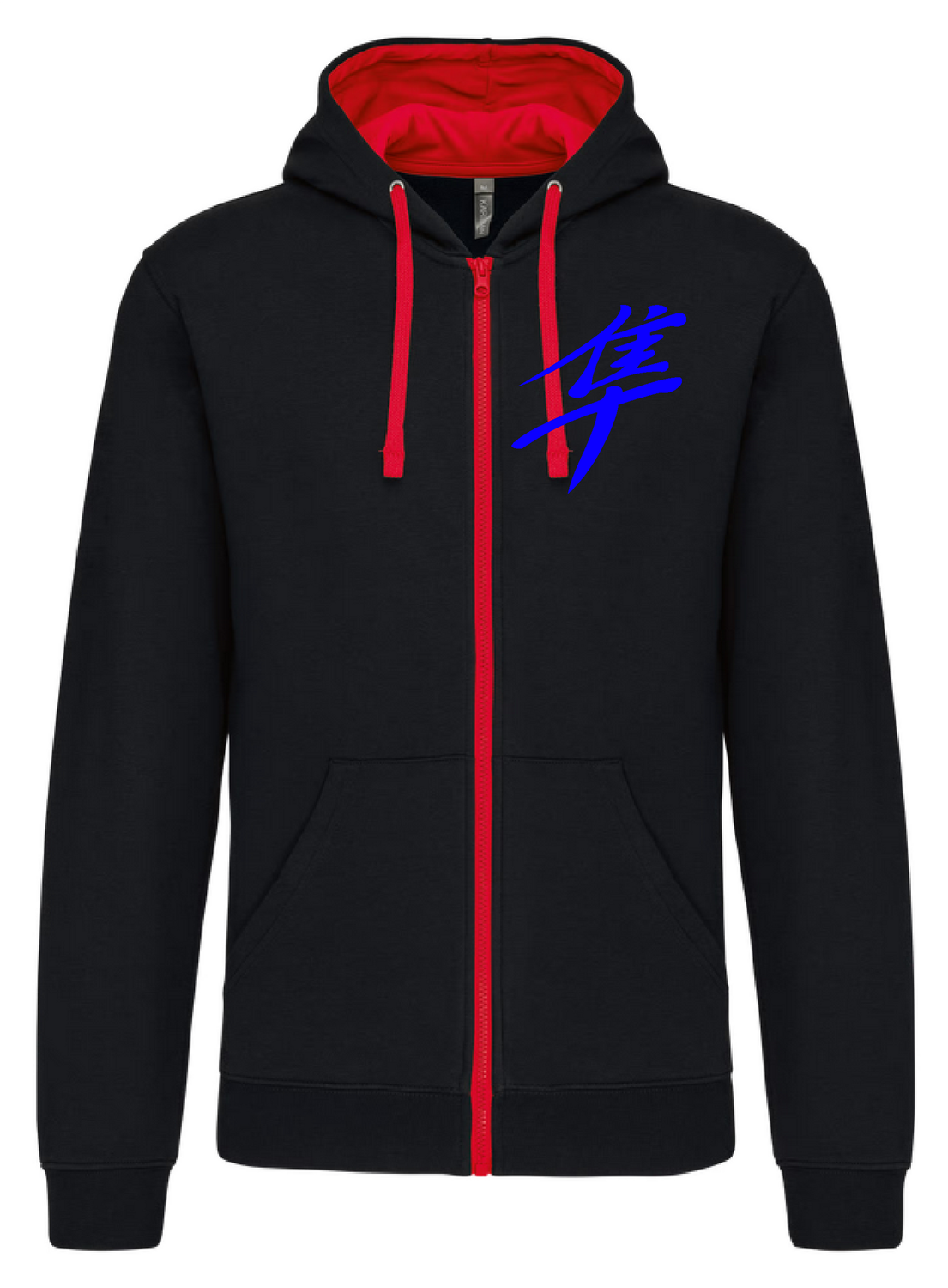 Sweat Shirt Capuche Zippé Kanji Gen1