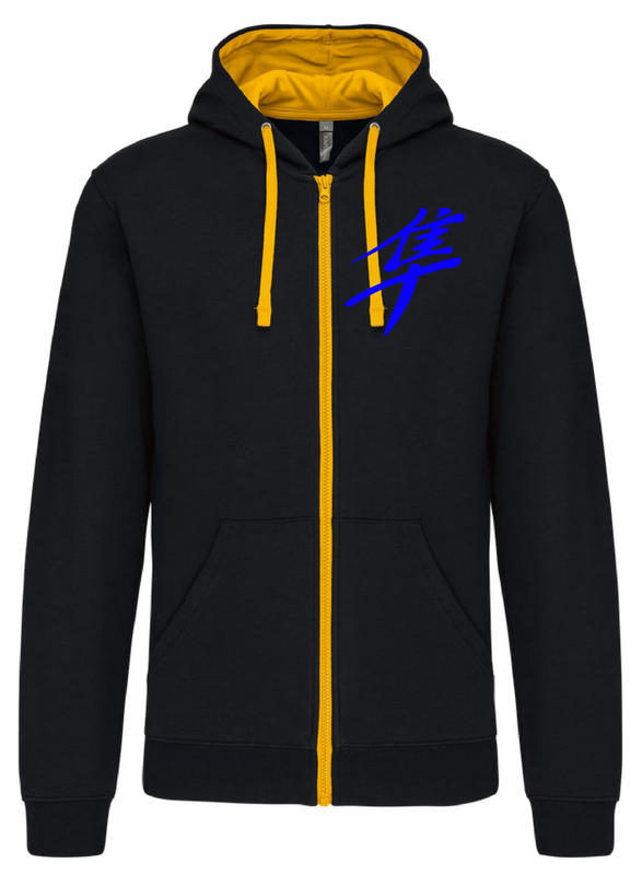 Sweat Shirt Capuche Zippé Kanji Gen1