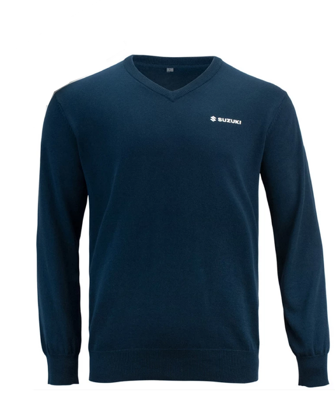 Sweater bleu Suzuki fashion 2021