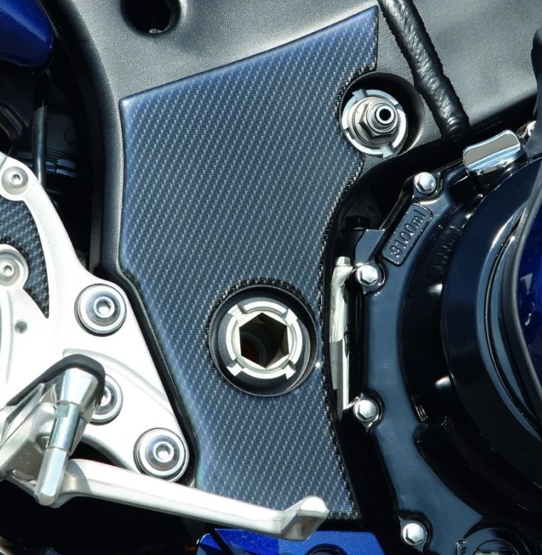 Stickers de protection de cadre look carbone Gen2/Gen3