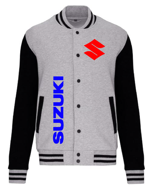 Blouson molleton teddy unisexe Suzuki