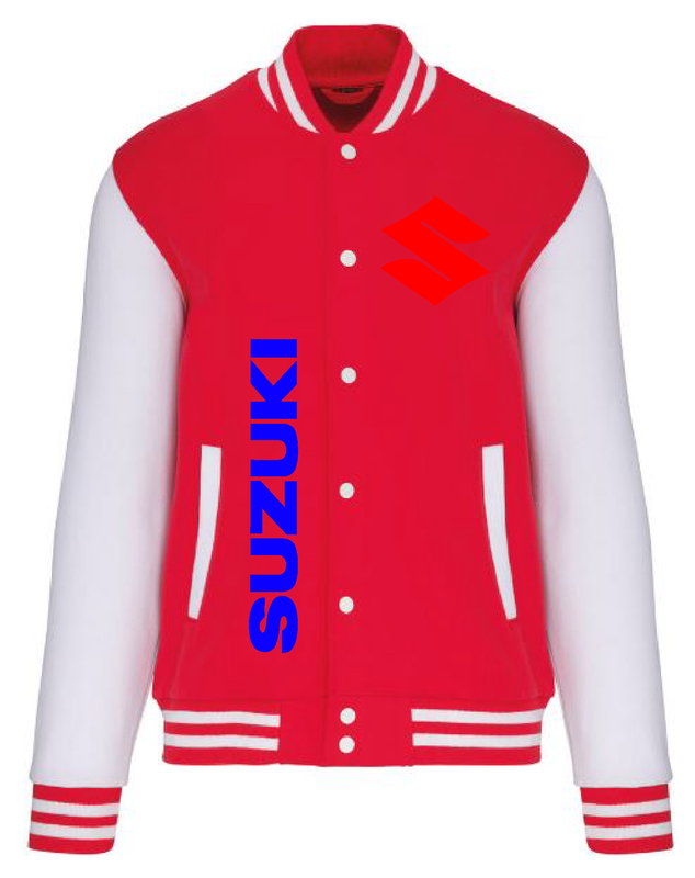 Blouson molleton teddy unisexe Suzuki