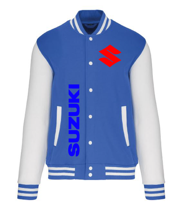 Blouson molleton teddy unisexe Suzuki