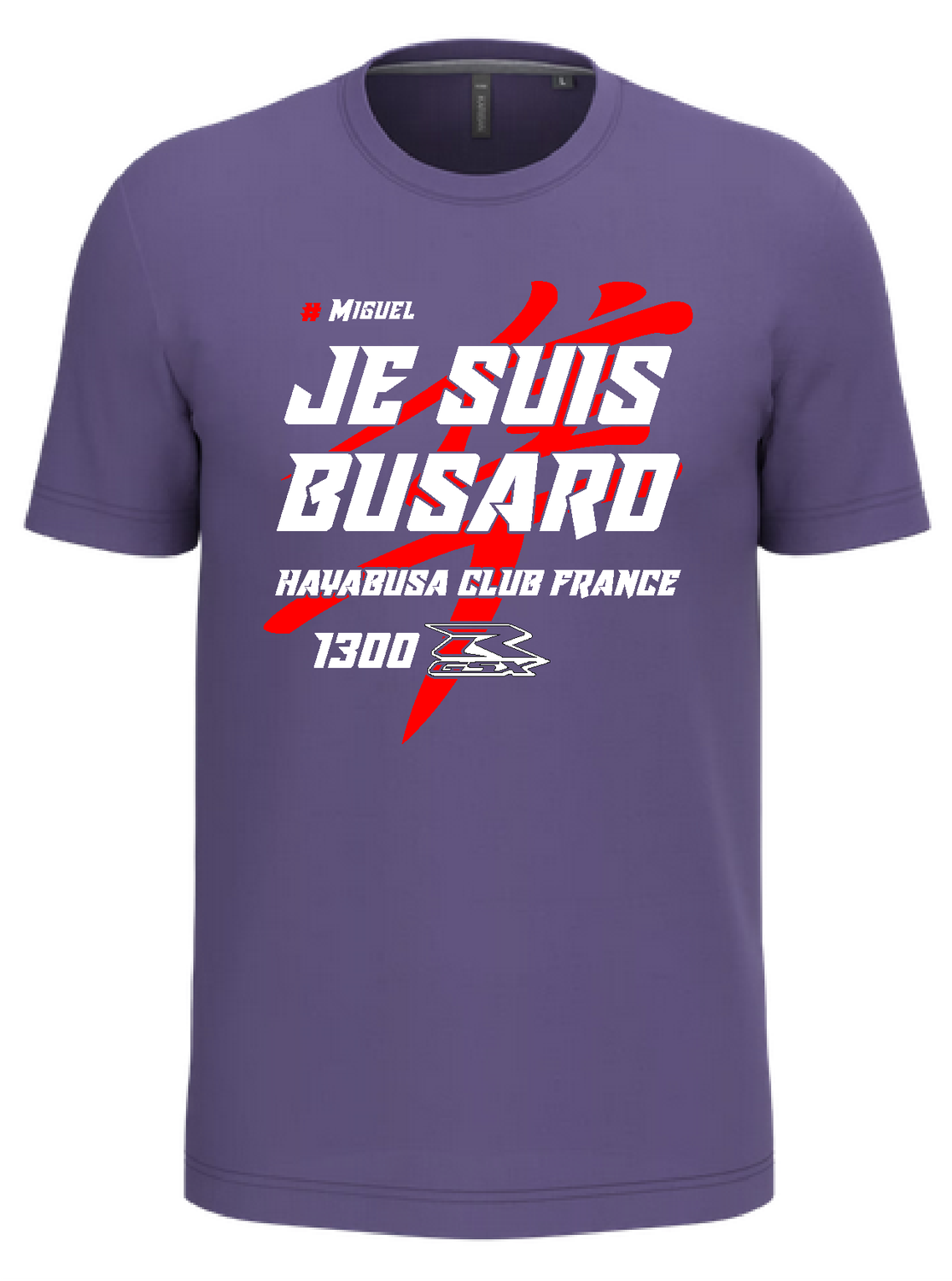 Tee shirt je suis busard Gen1