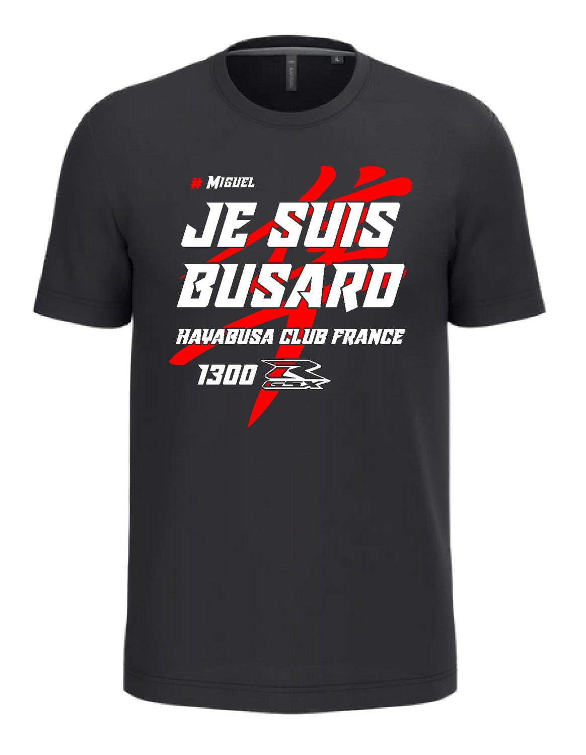 Tee shirt je suis busard Gen1