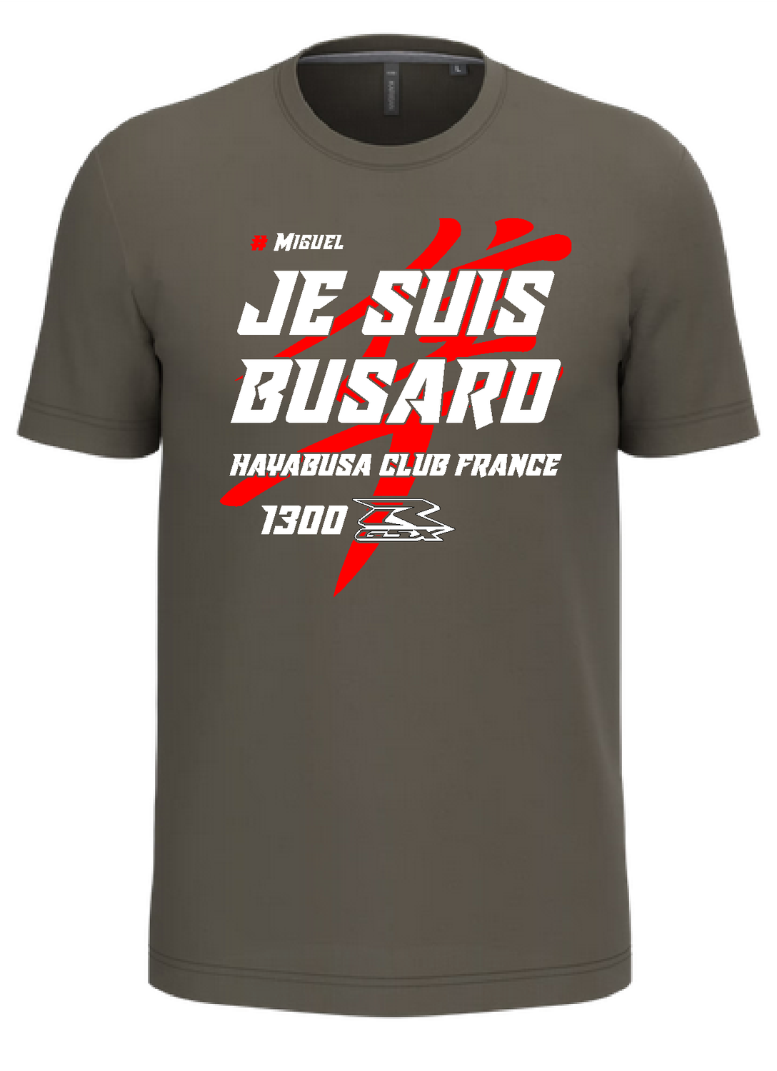 Tee shirt je suis busard Gen1
