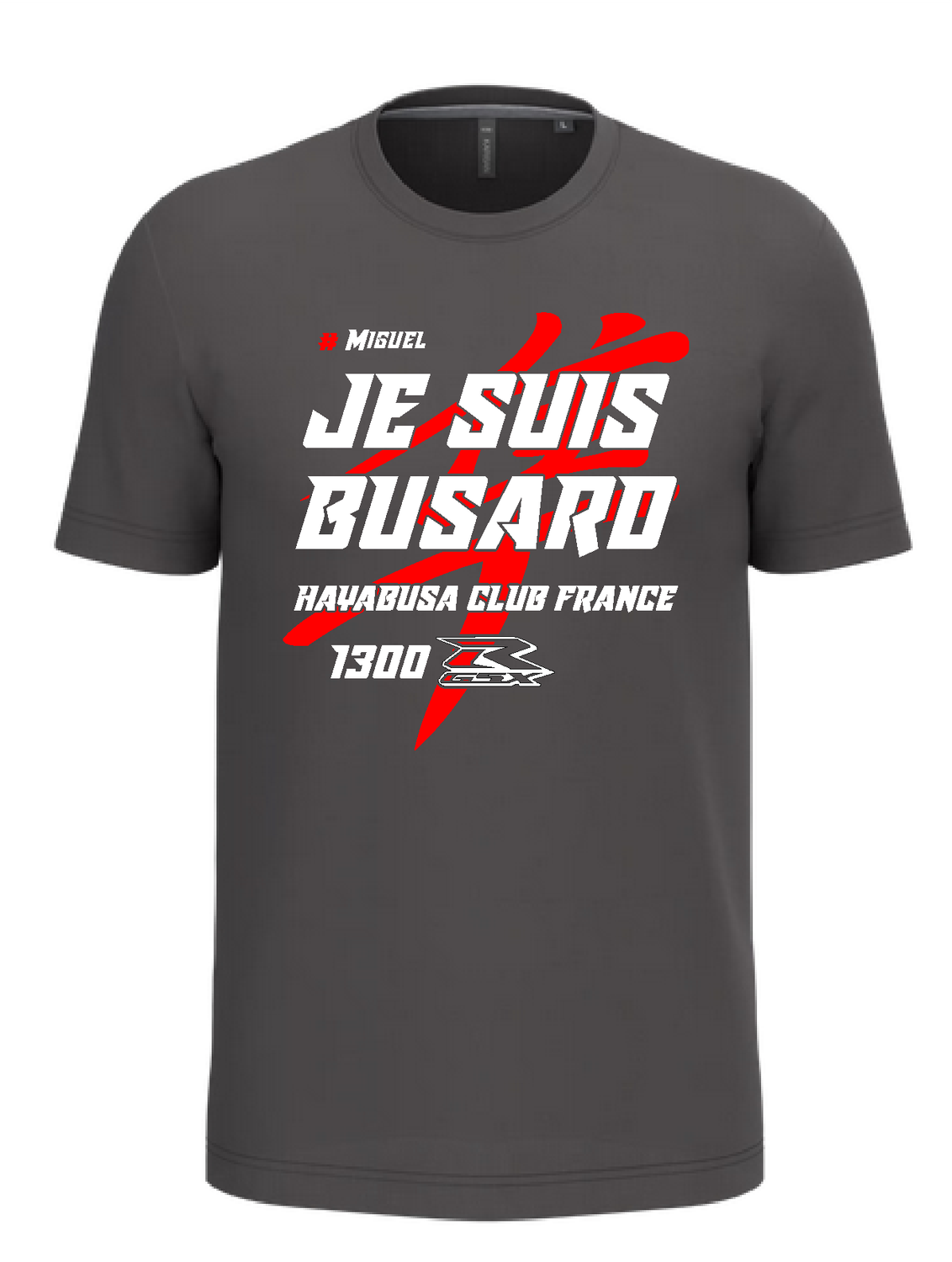 Tee shirt je suis busard Gen1