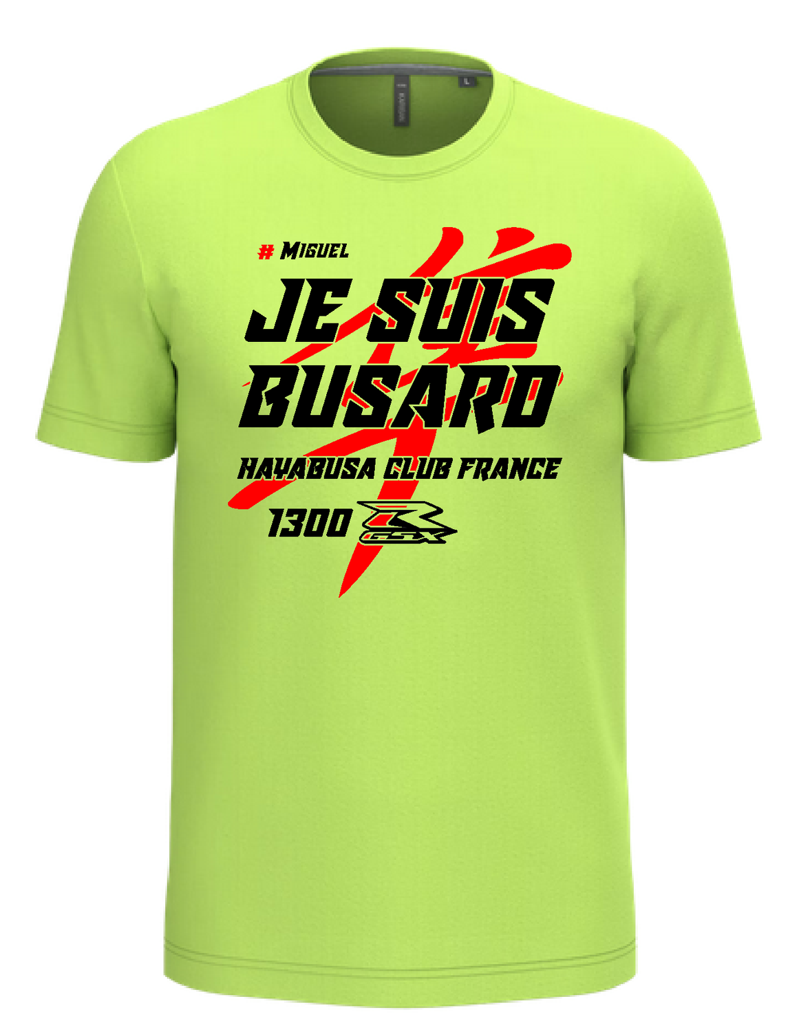 Tee shirt je suis busard Gen1