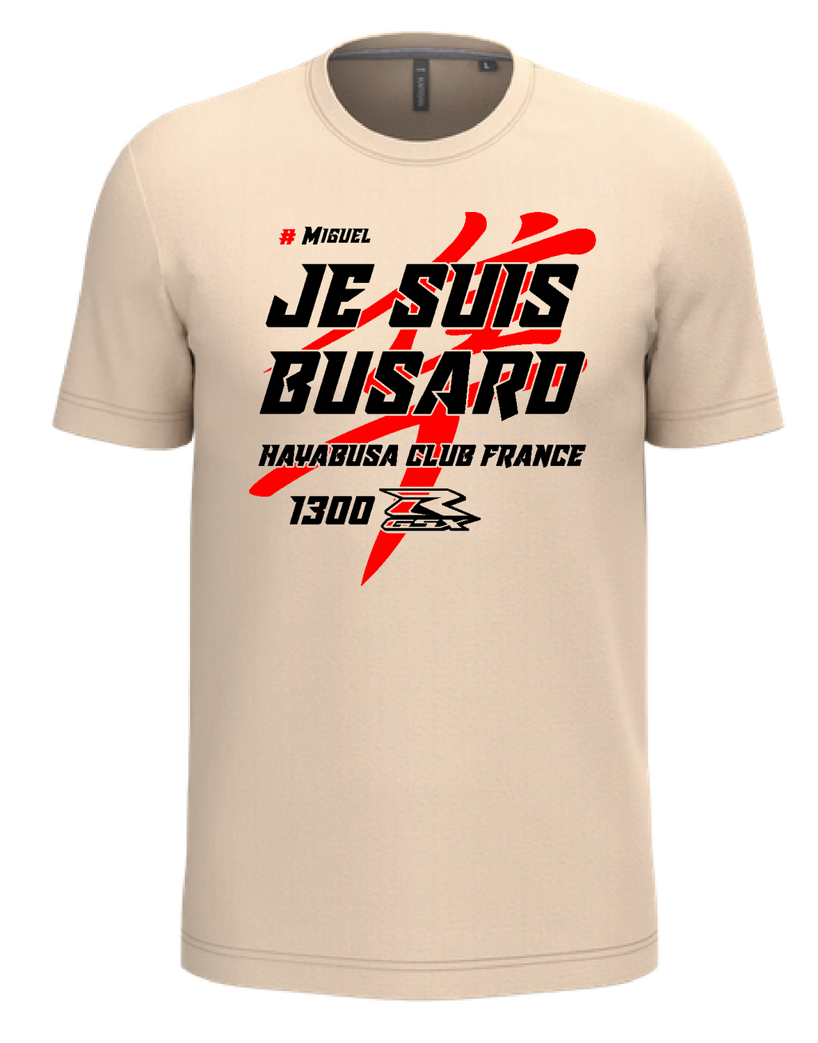 Tee shirt je suis busard Gen1