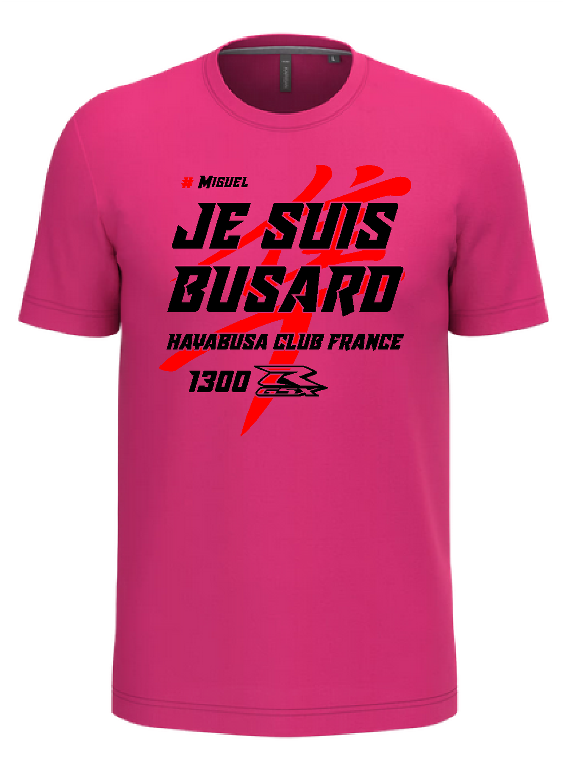 Tee shirt je suis busard Gen1