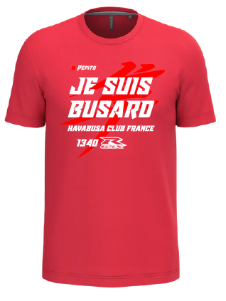 Tee shirt je suis busard Gen2