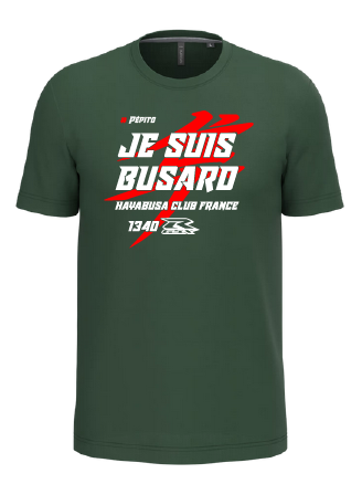 Tee shirt je suis busard Gen2