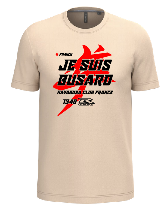 Tee shirt je suis busard Gen3
