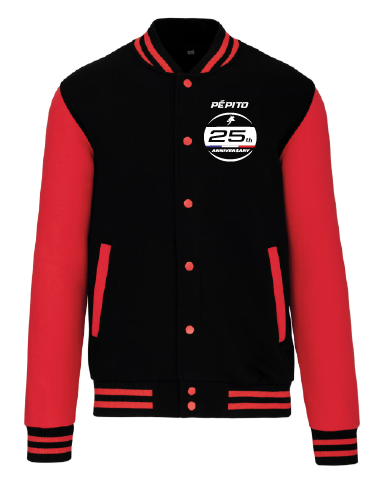 Blouson molleton teddy unisexe 25 TH Anniversary