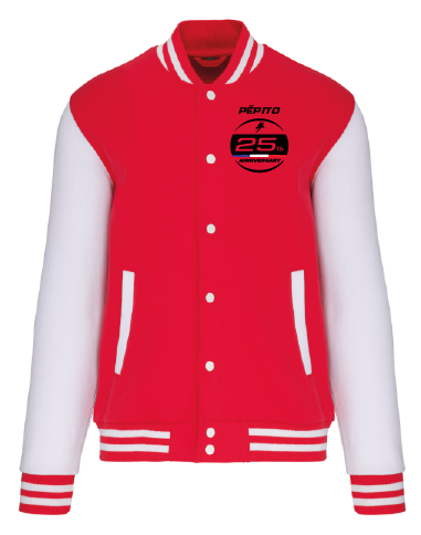 Blouson molleton teddy unisexe 25 TH Anniversary