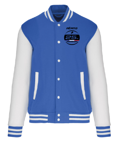 Blouson molleton teddy unisexe 25 TH Anniversary