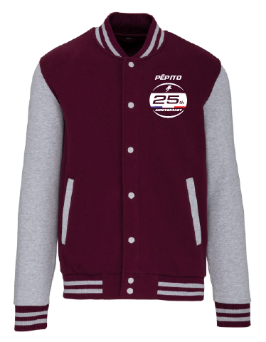 Blouson molleton teddy unisexe 25 TH Anniversary