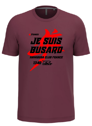 Tee shirt je suis busard Gen3