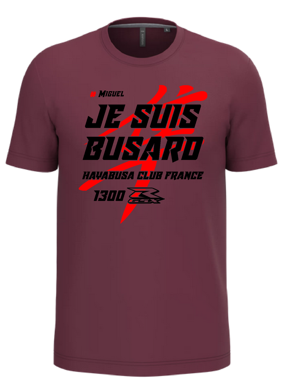 Tee shirt je suis busard Gen1