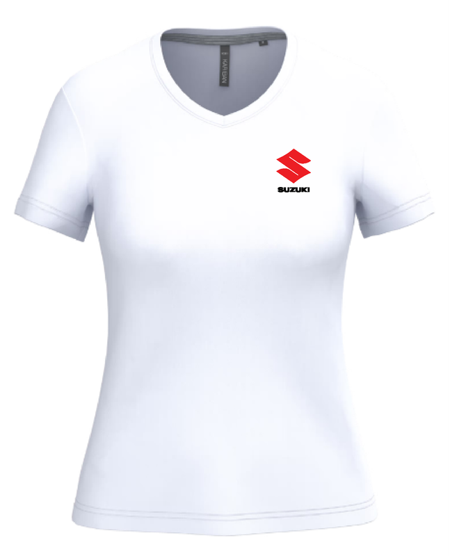 ​Tee shirt col V manches courtes