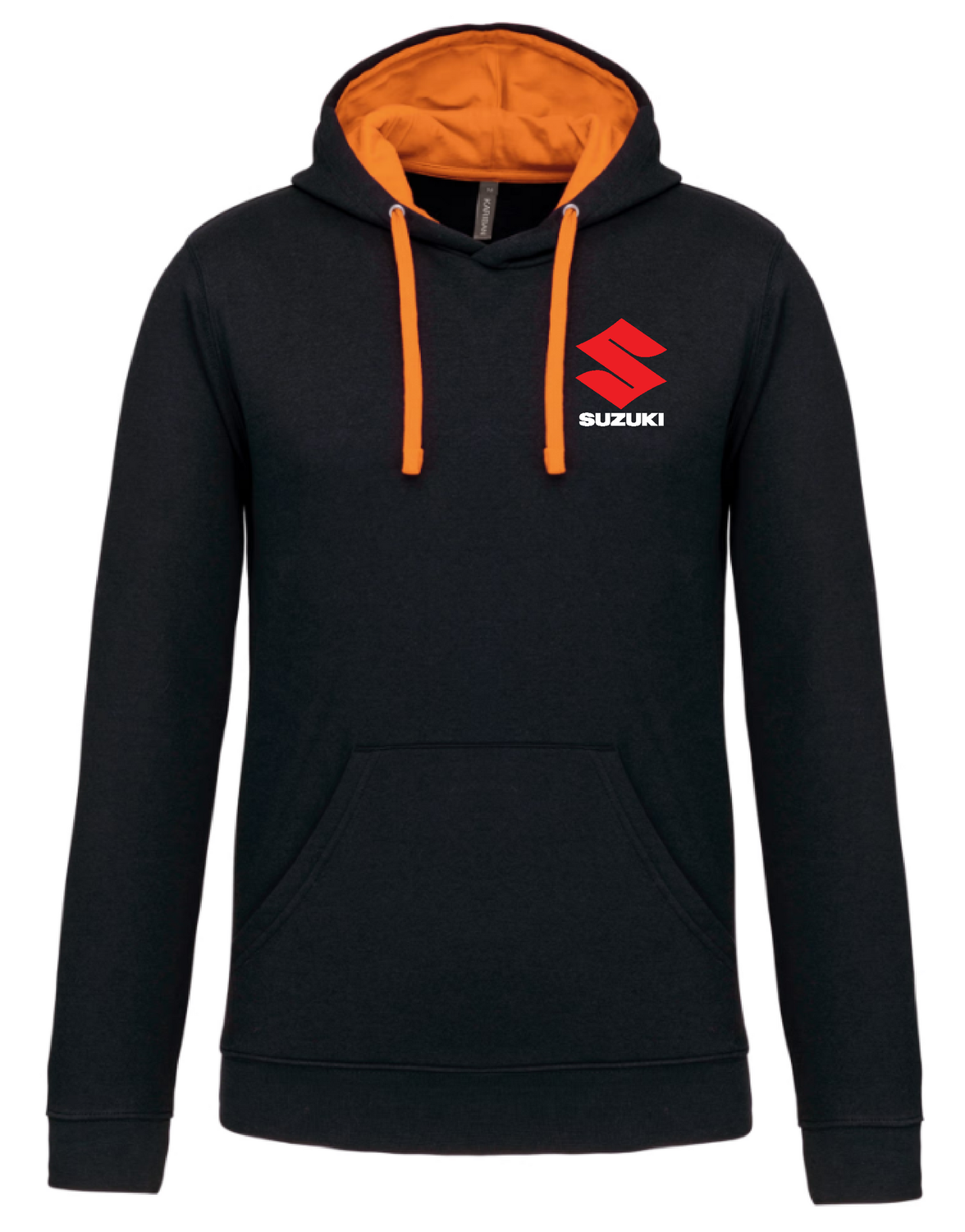 ​Sweat shirt capuche contrastée