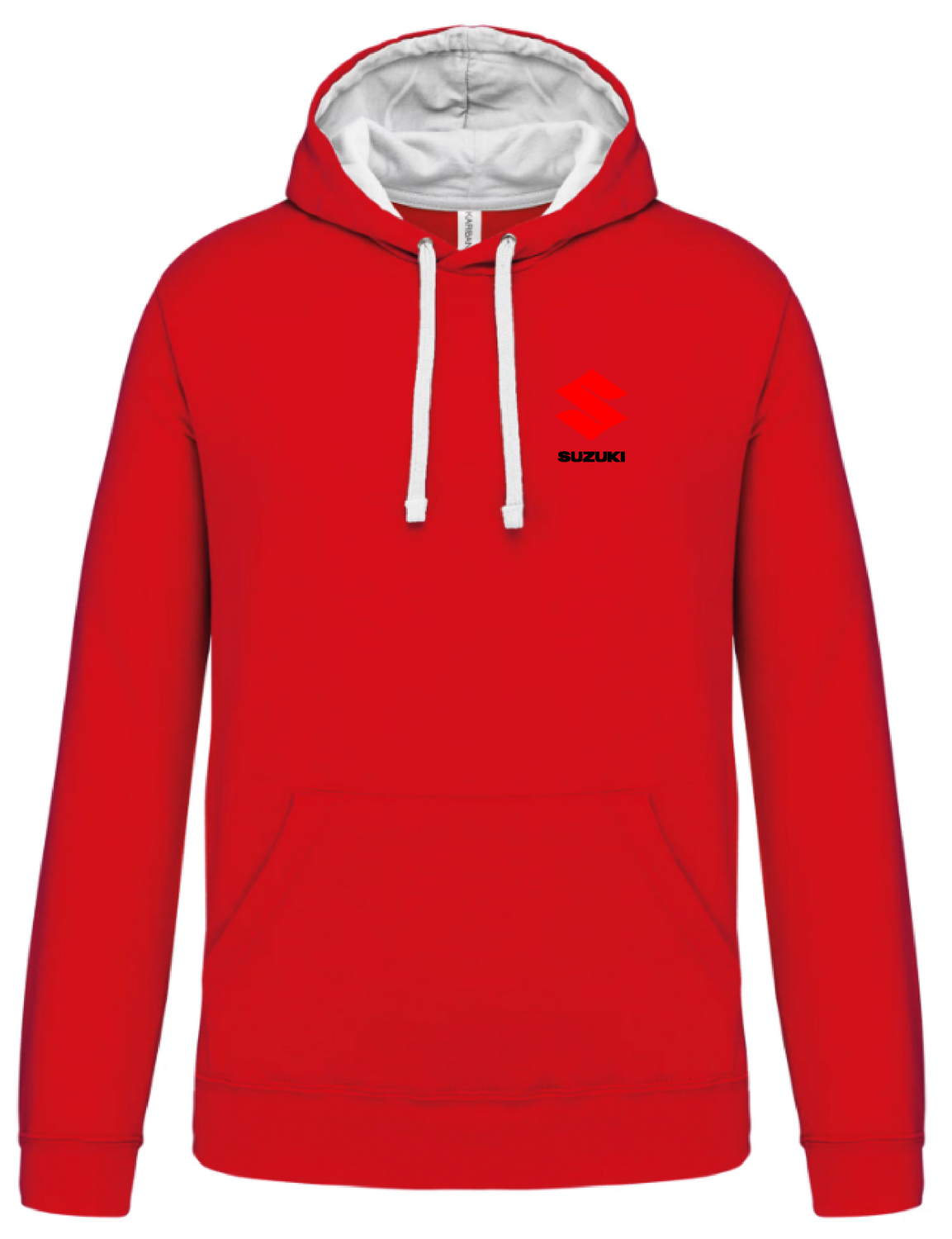 ​Sweat shirt capuche contrastée