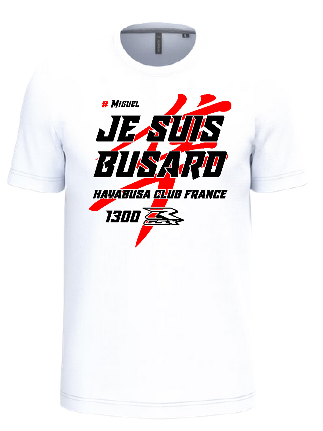 ​Tee shirt je suis busard Gen1