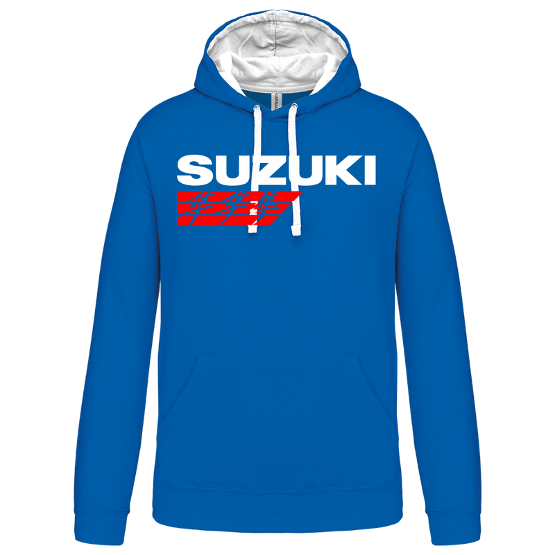​Sweat-shirt capuche Suzuki kanji Gen1 Gen2 Gen3