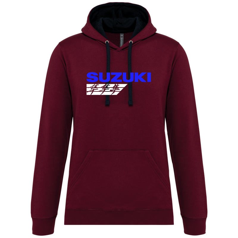 ​Sweat-shirt capuche Suzuki kanji Gen1 Gen2 Gen3