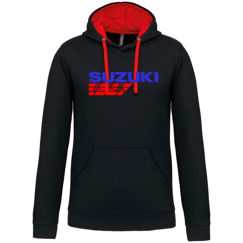 Sweat-shirt capuche Suzuki kanji Gen1 Gen2 Gen3 Sweat-shirt capuche Suzuki kanji Gen1 Gen2 Gen3