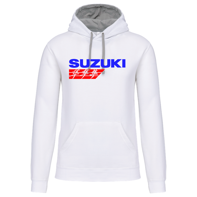 ​Sweat-shirt capuche Suzuki kanji Gen1 Gen2 Gen3