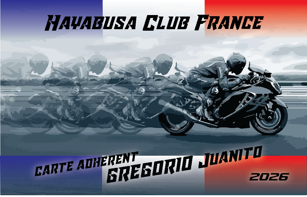 ADHÉSION HAYABUSA CLUB FRANCE 2026
