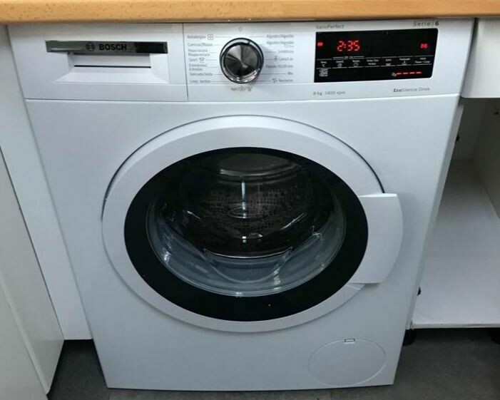 Lavadora libre instalación
