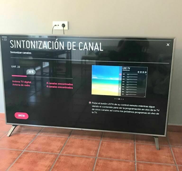 Televisión  (de 70 a 90 pulgadas)