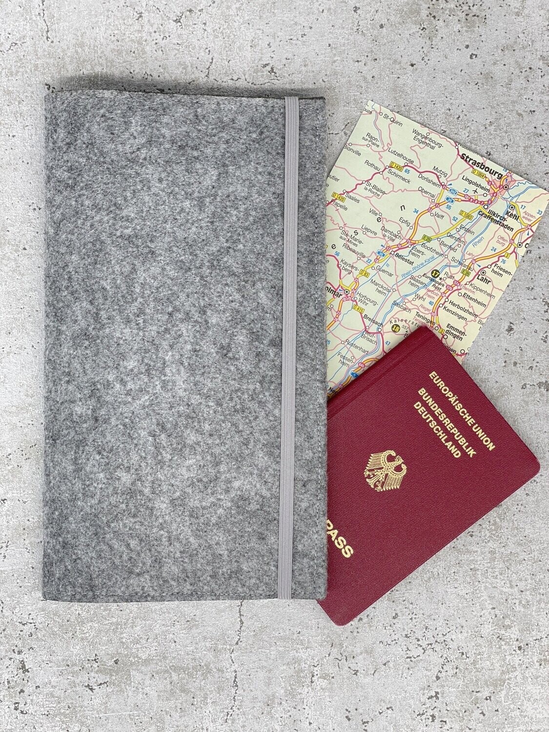 10x Hülle | Reisepass und Flugdokumente | zum selbst Nähen